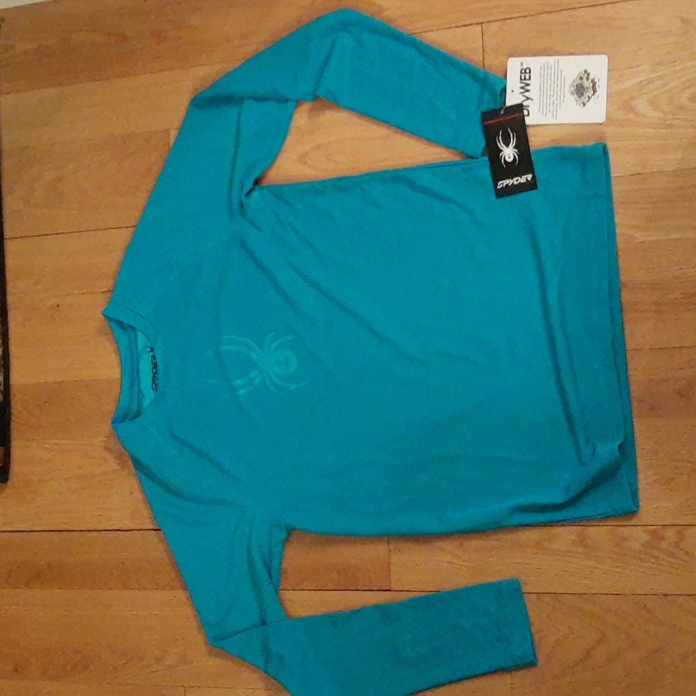 Boys Youth Spyder Kids Large Long Sleeve Shirt, Size L/G/G